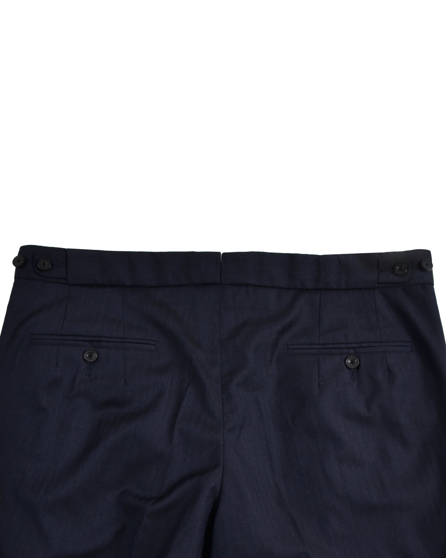 Drago: Super 130s - Navy Herringbone