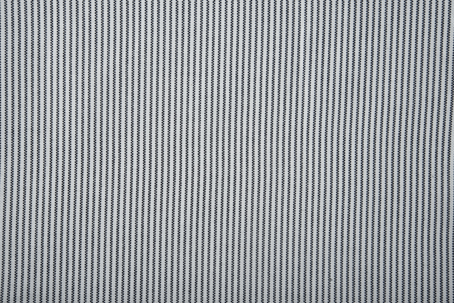 Black on White Pin Stripes