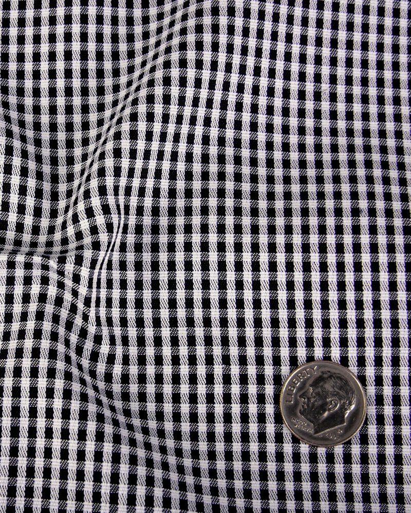 Dark Brown Gingham