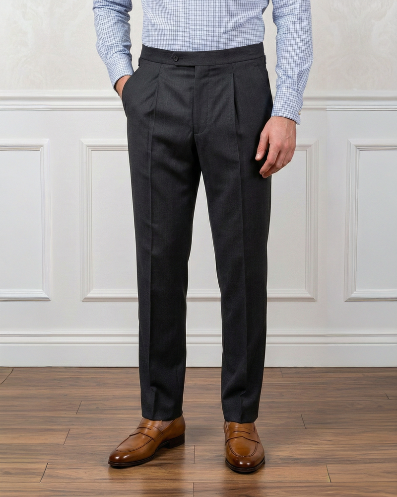 VBC: Charcoal Tropical Wool