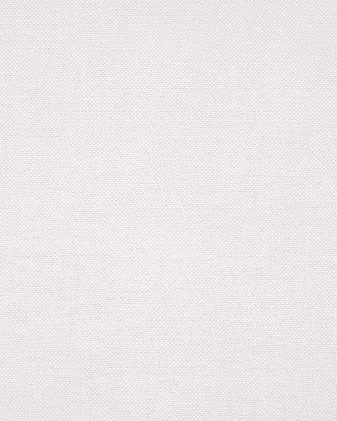 Close up of the custom oxford shirt for men by Luxire in milky white