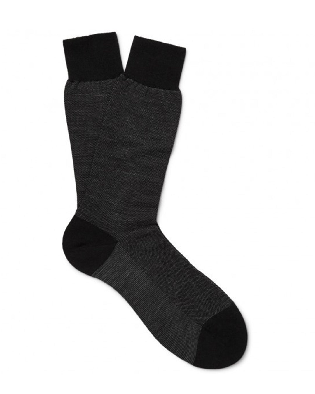 Pantherella BEAUMONT Merino Birdseye - Dark Brown