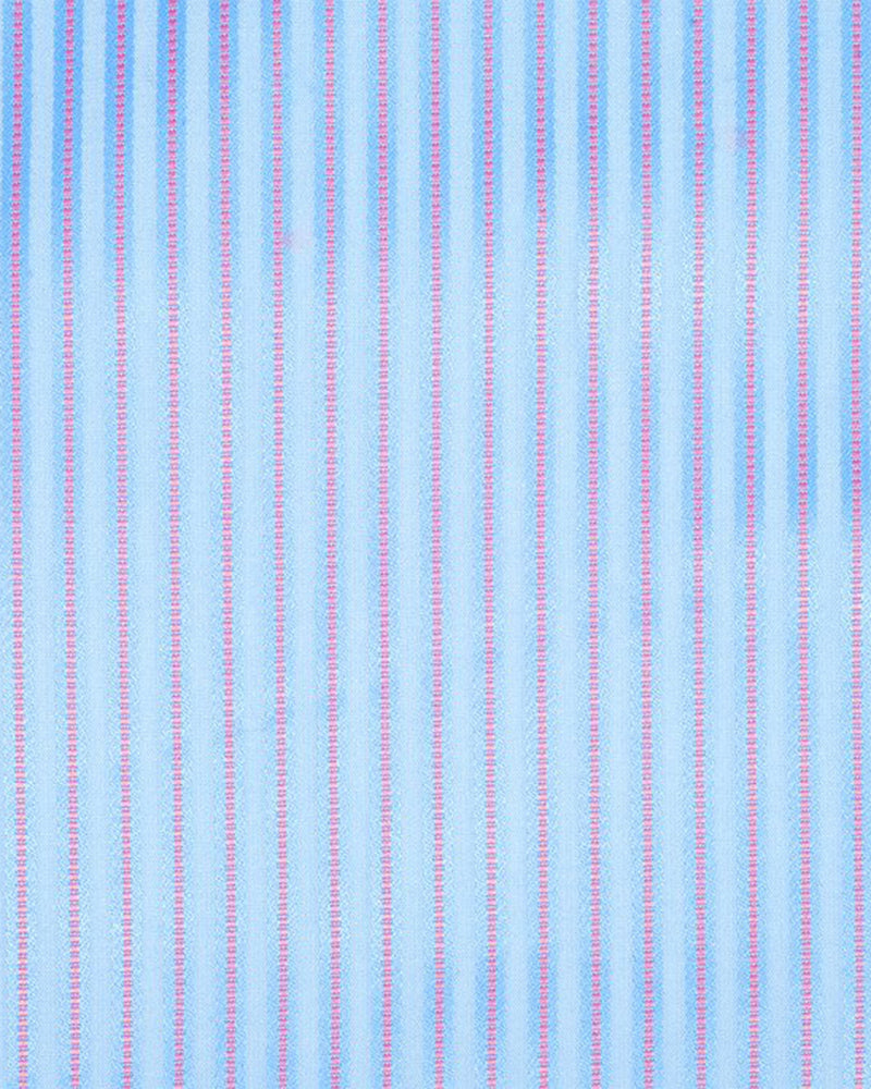 Luxire Privilege Collection Subtle Stripes on Blue