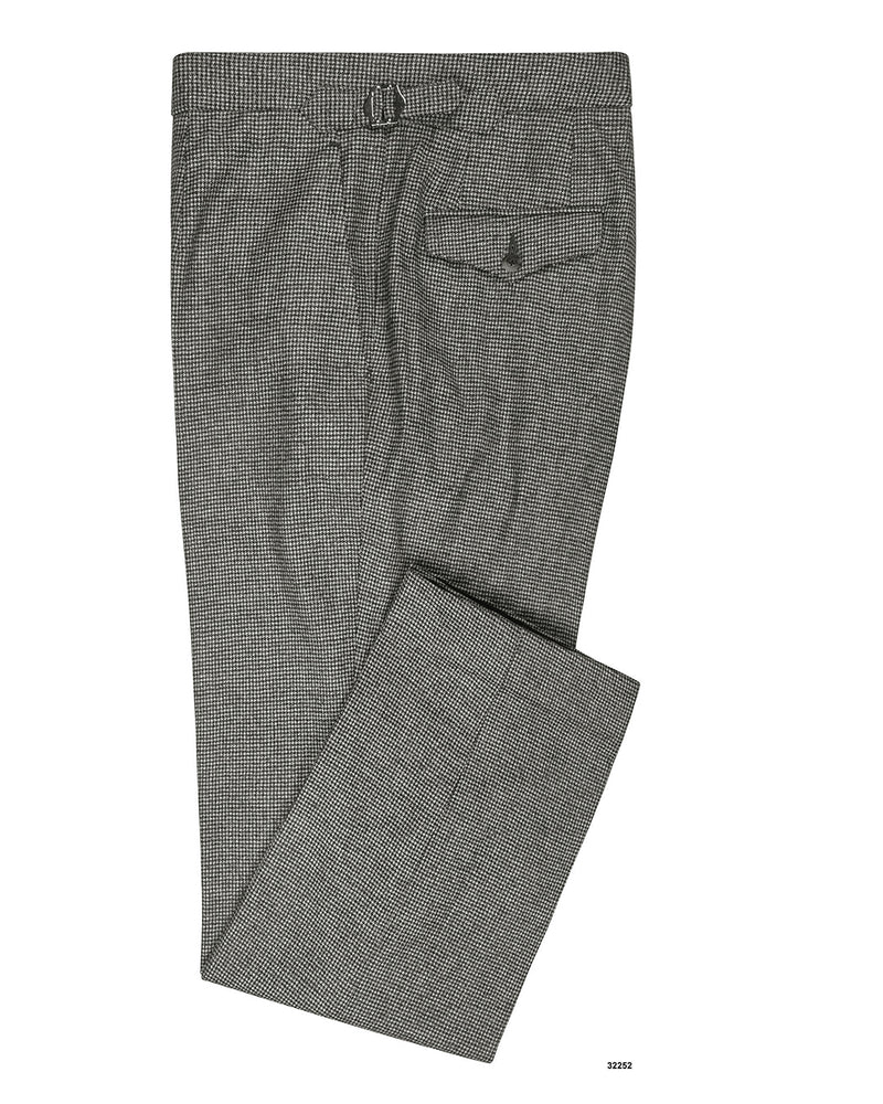 Dugdale Fine Worsted - Fine Black Houndstooth