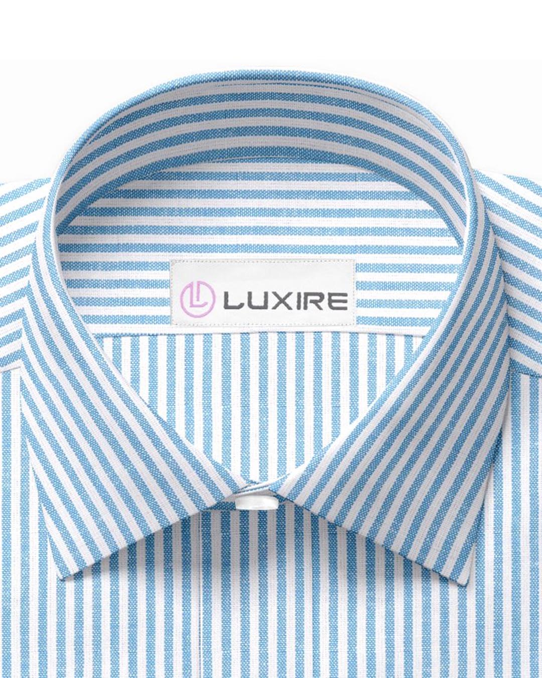 True Blue University Stripes Oxford