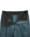 Dark Shaded Green Cotton Twill Pant