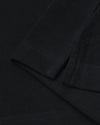 EZS Aria Black Long Sleeve Polo