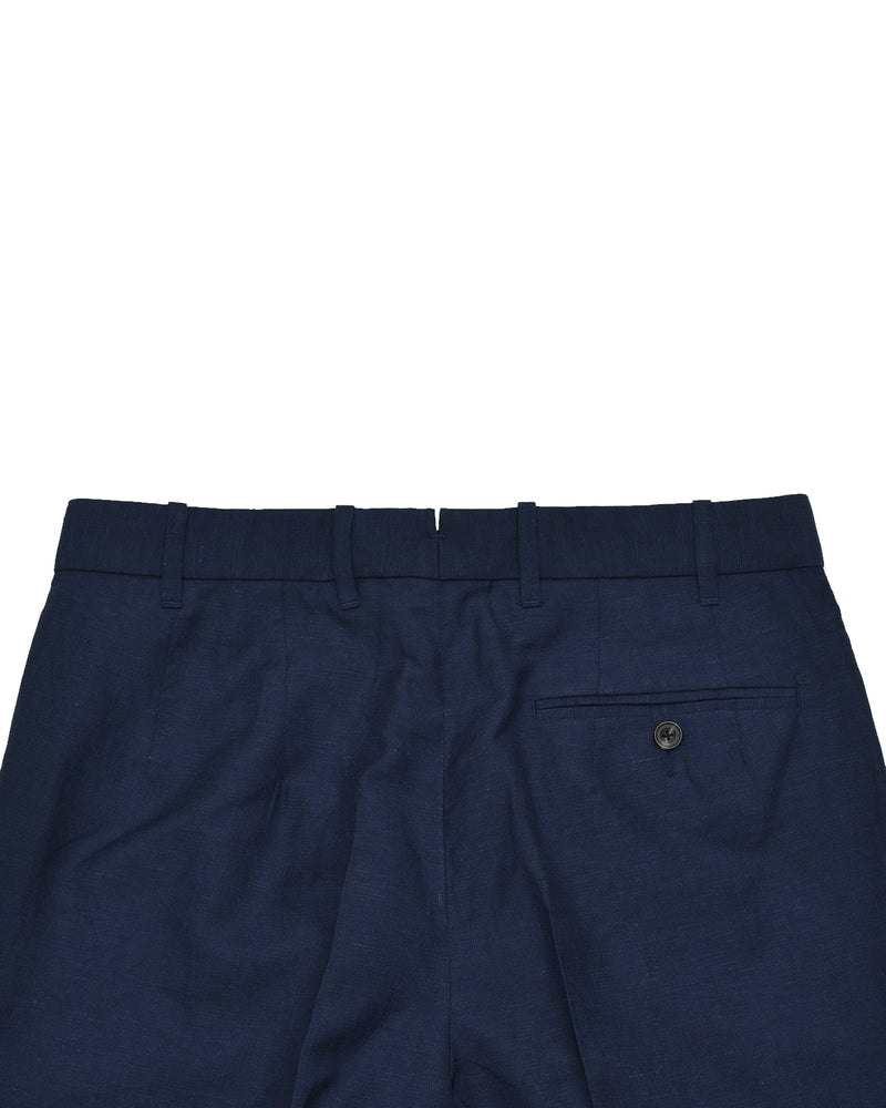 VBC: Navy Blue Wool-Linen