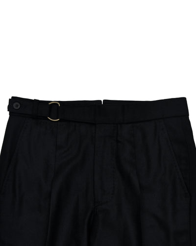 VBC Black 100% Wool Flannel