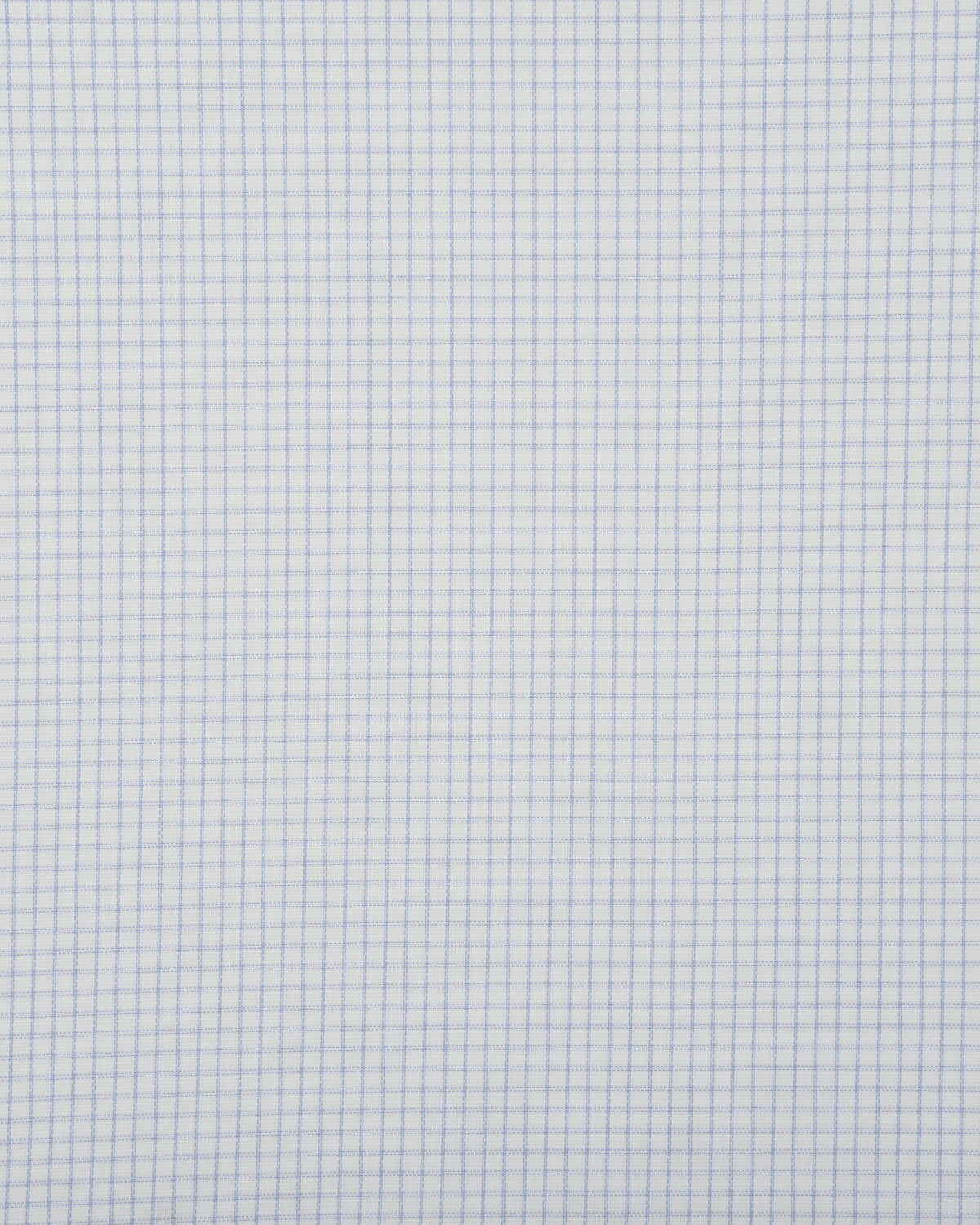 Nevron Wrinkle-Resistant Blue Checks on White Oxford Shirt - 5