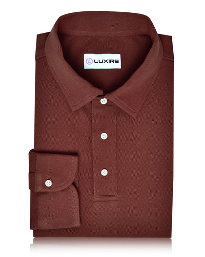 Aria Rust Polo