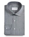 Navy Pinpoint Oxford Dress Shirt
