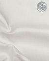 Cream Herringbone Shirt