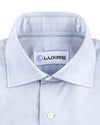 Blue Pinstripes Dress Shirt
