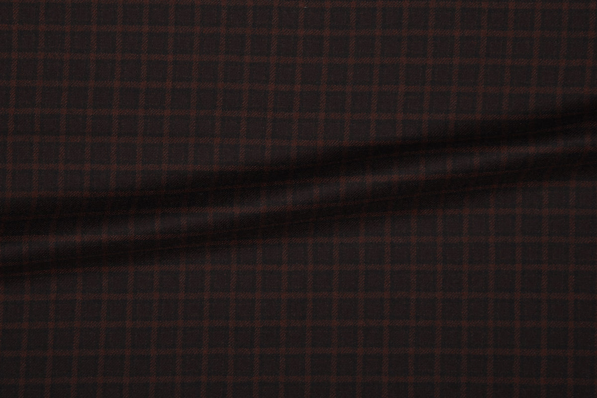 Drapers Brown Macro Checks Pants - 3