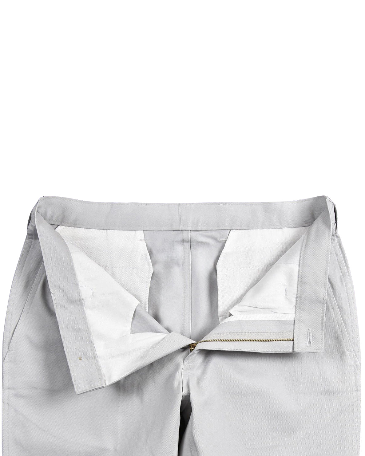 Stone Grey Plain Chino - 5
