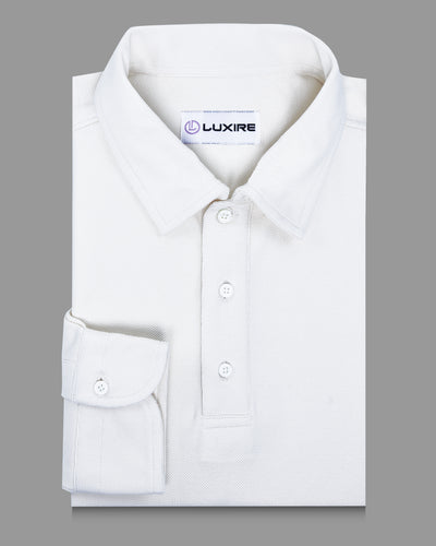 Aria White Polo