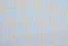 Blue Black on Cream Tattersall Twill