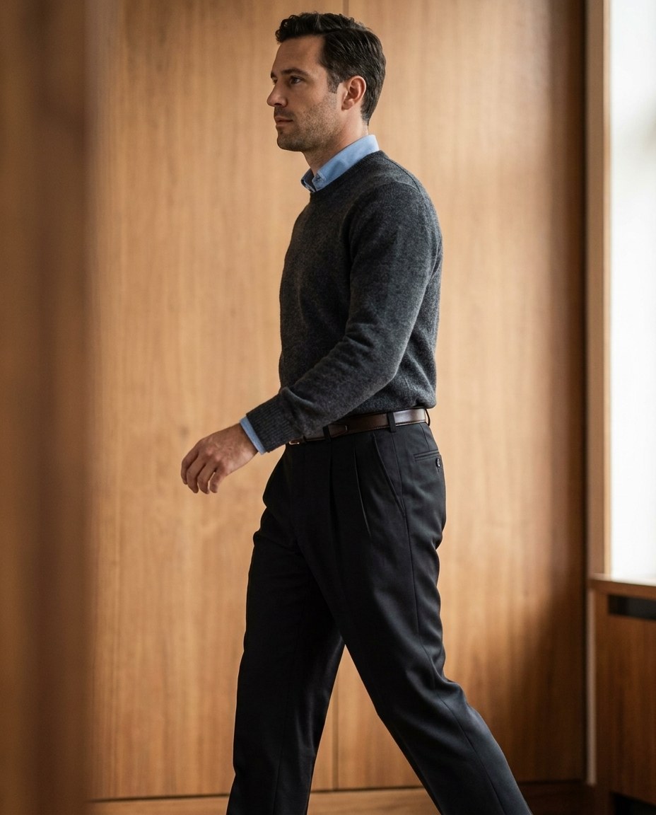 After Dark Grey Cotton Twill - 9
