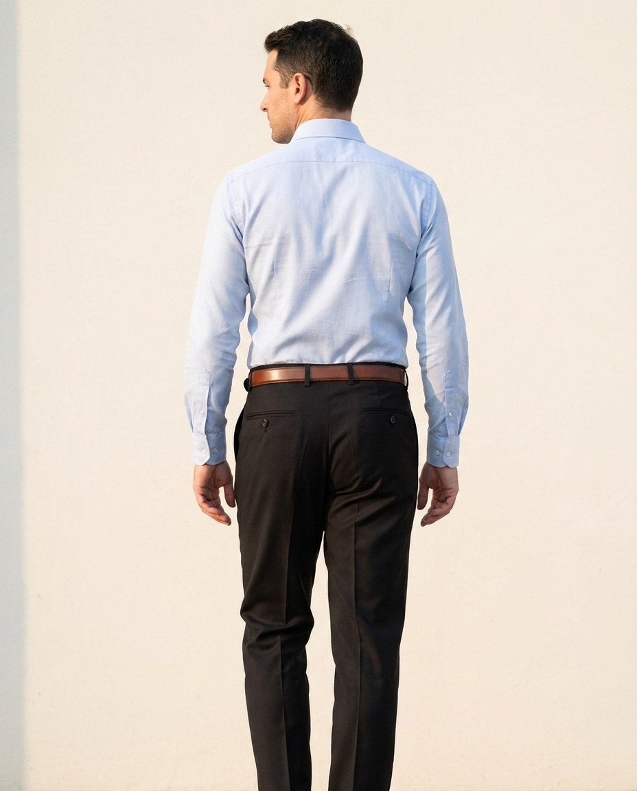 After Dark Grey Cotton Twill - 7