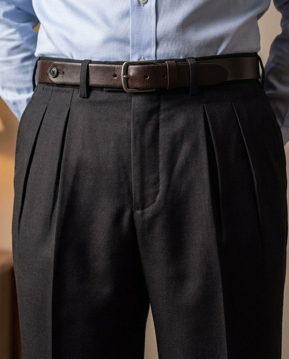 After Dark Grey Cotton Twill - 10
