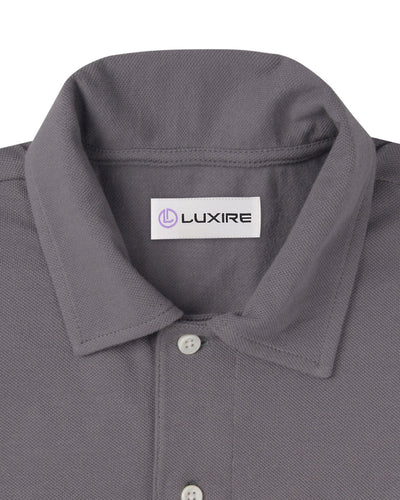 Flint Grey Polo T-shirt