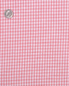Linen: Salmon Pink Gingham
