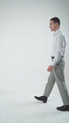 Monti White & Black Pin Stripes Shirt