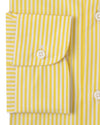 Cyber Pencil Yellow Stripes on White