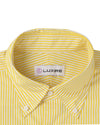 Cyber Pencil Yellow Stripes on White