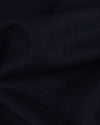 Dark Navy Twill Wool Topcoat