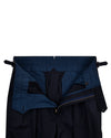 Drago Navy Wool Super 160s