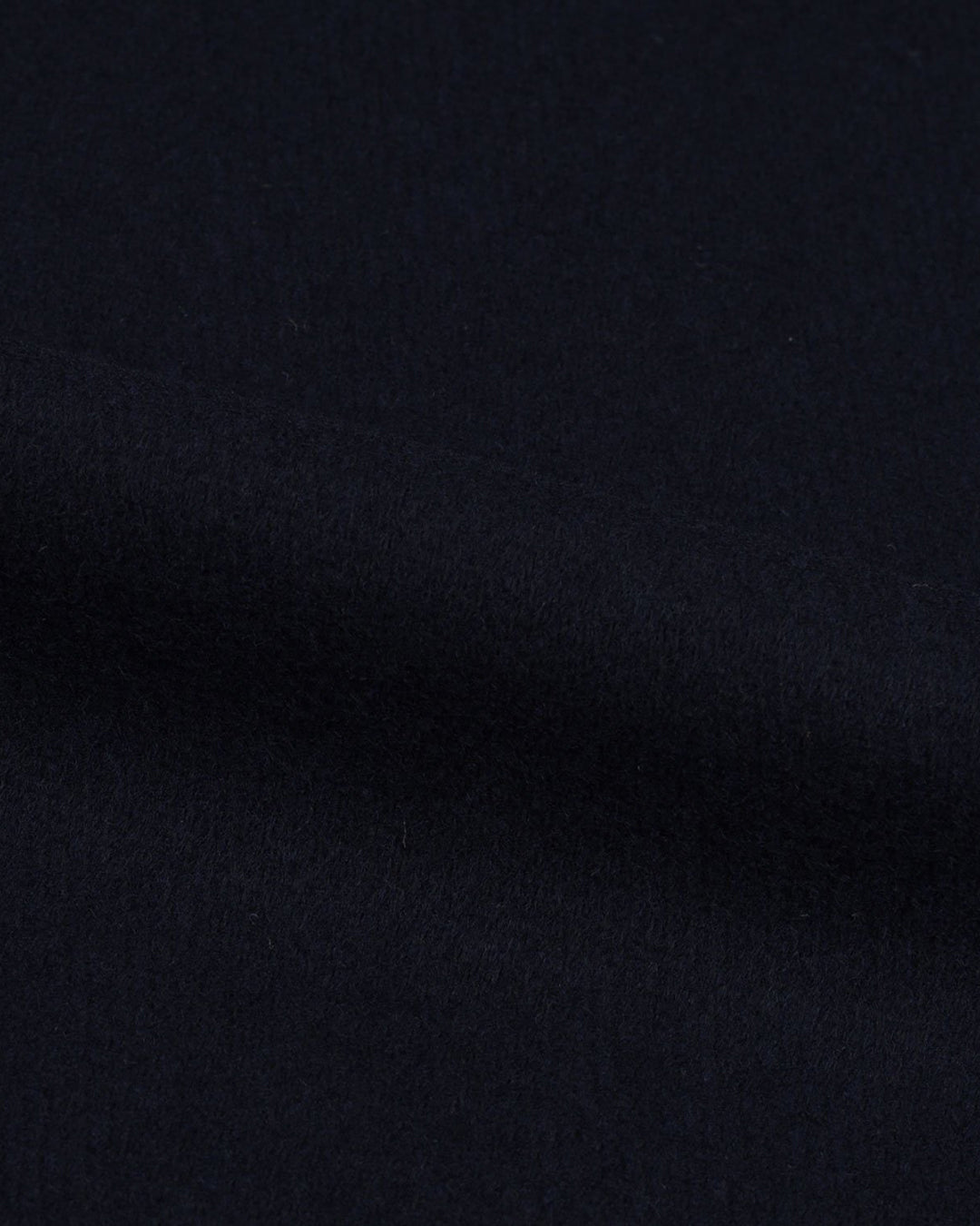 Dark Navy Twill Wool Topcoat