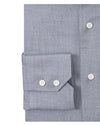 Cashmerello Alumo: Greyish Blue Cotton Twill