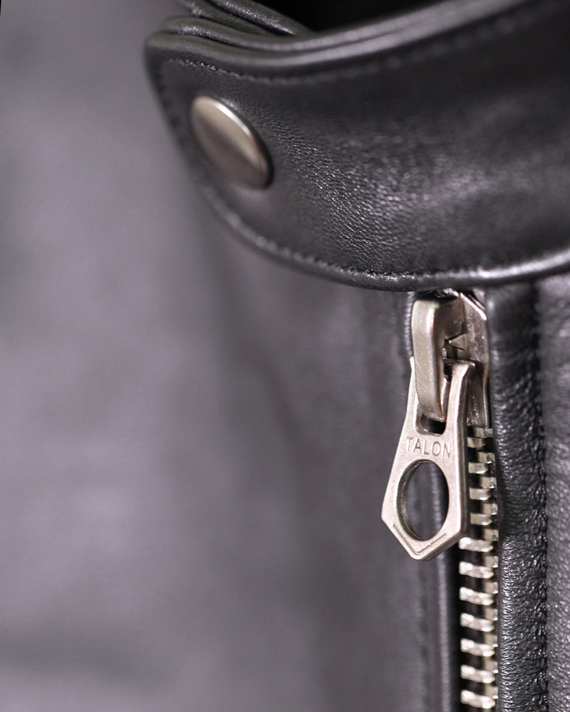 Styleforum+Luxire: Leather Moto Jacket