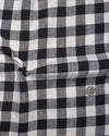 Black White Macro Gingham Checks