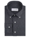 Luxire Presto: Grey Navy Tattersall Twill Checks