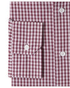 Brick Maroon Gingham Checks