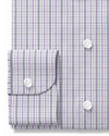 Alumo Navy and Purple Tattersall Checks