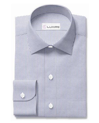 Classic Oxford: Navy University Stripes