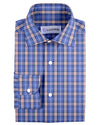 Blue Cream Red Tartan Checks