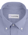 Classic Soft Blue Herringbone