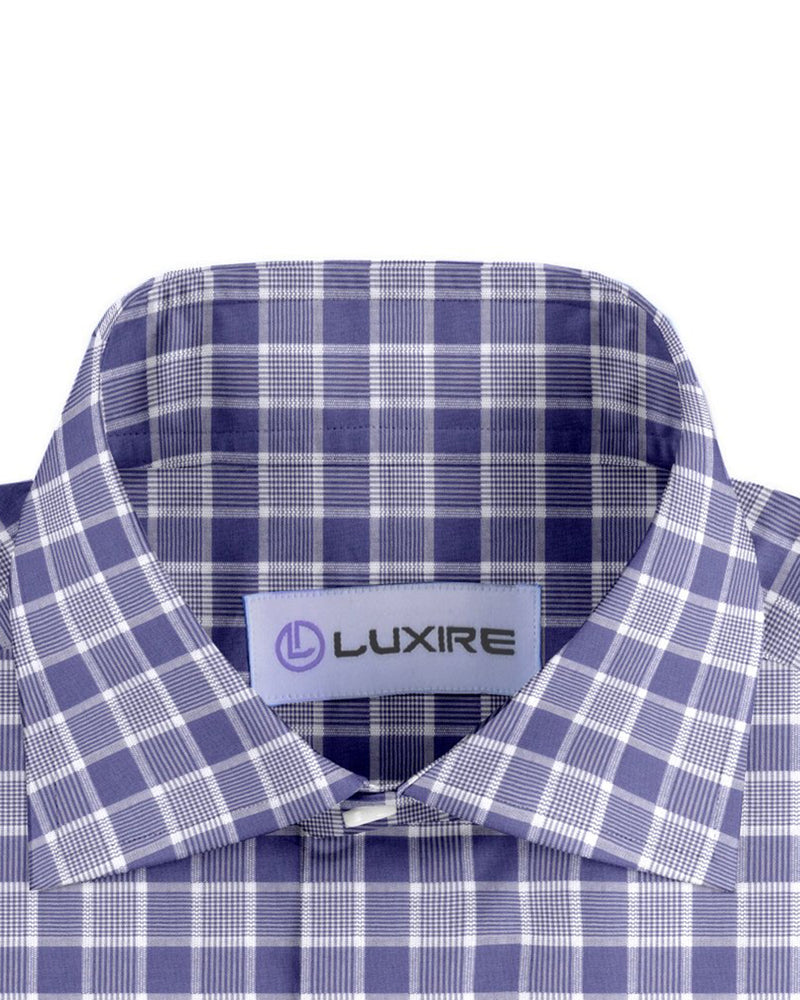 Albini: Purple Tartan Checks