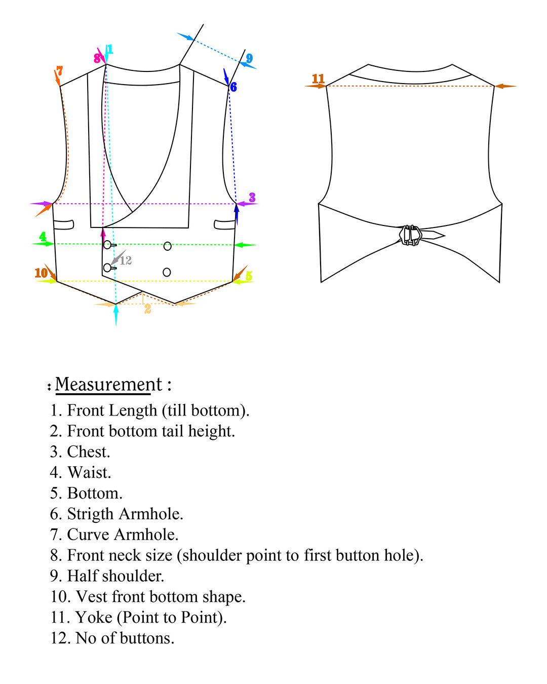 Luxire Tuxedo vest
